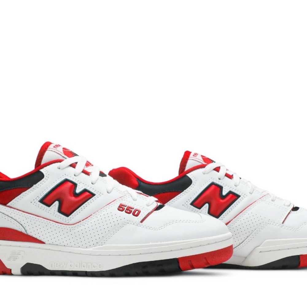 The New Balance 550 White Team Red sneakers BB550SE1